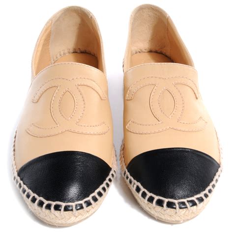 chanel espadrilles lambskin|where to buy chanel espadrilles.